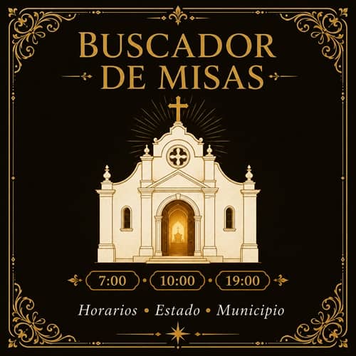 Buscador de Misas en Mexico por horario ParroquiasMX