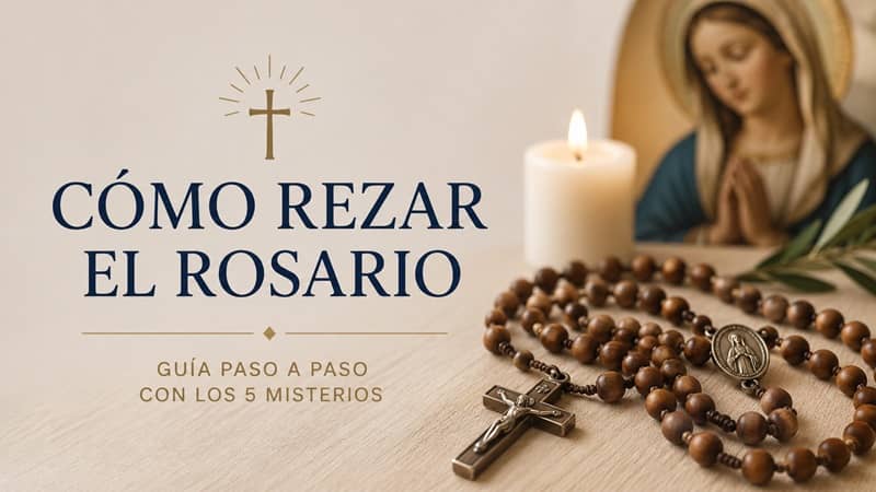 Cómo rezar el rosario correctamente paso a paso