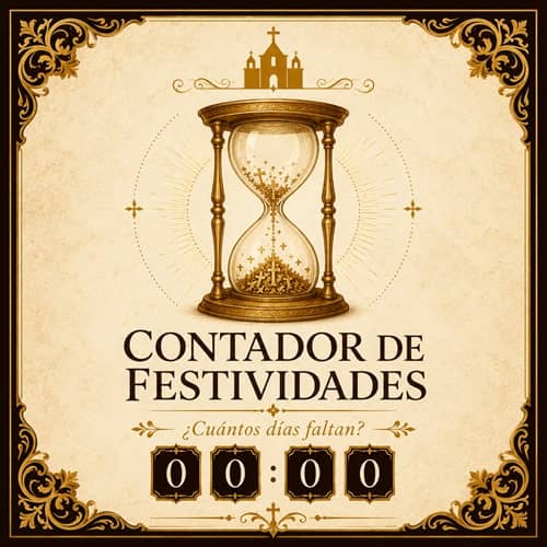 Contador de Festividades Catolicas ParroquiasMX