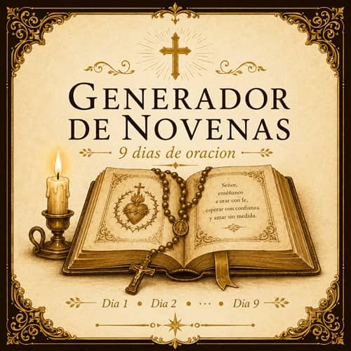 Generador de Novenas Catolicas - ParroquiasMX