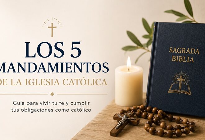Imagen de Los 5 Mandamientos de la Iglesia Católica: Cuáles son y qué significan
