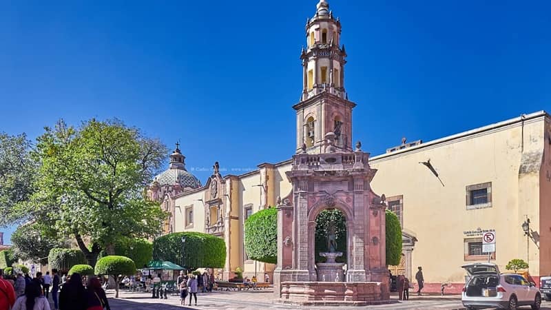 Parroquia del Sagrado Corazón de Jesús «Templo de Santa Clara», Ciudad de Querétaro, Querétaro