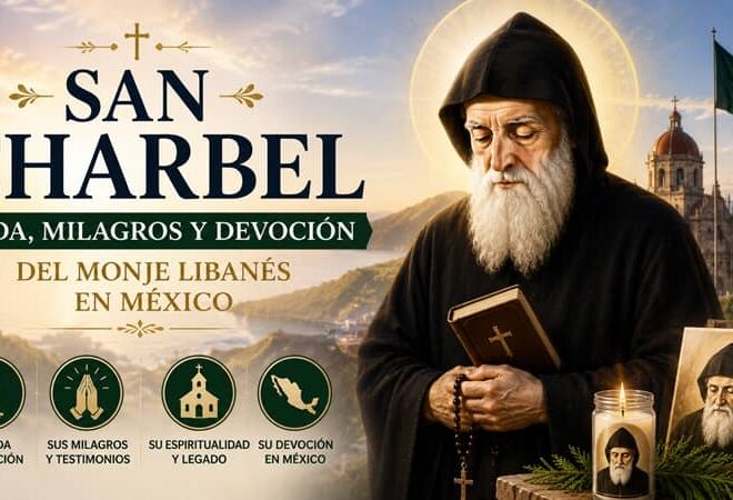 Imagen de San Charbel: Vida, milagros y devoción del monje libanés en México