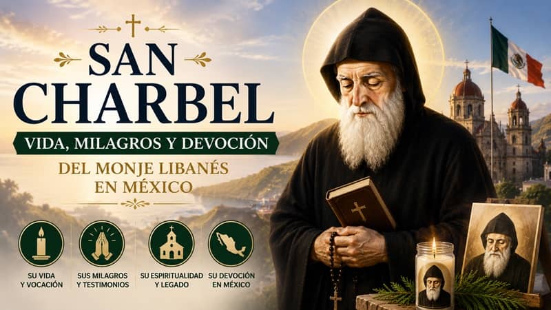 San Charbel: Vida, milagros y devoción del monje libanés en México