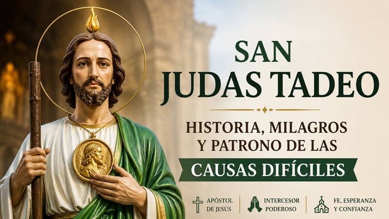 San Judas Tadeo: Quién fue, historia, milagros y por qué es el santo de las causas difíciles
